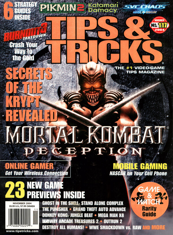 Tips & Tricks Issue 117 (November 2004) cover